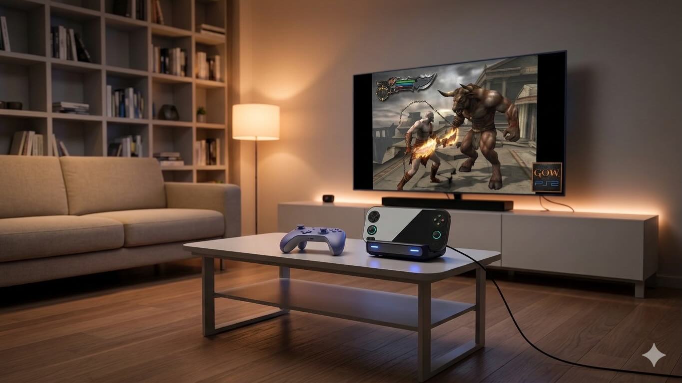 Console Portátil para PS2: Kit Anbernic RG556 e RG476H